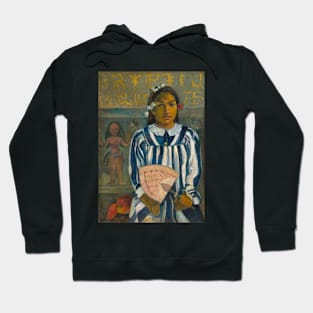 Merahi metua no Tehamana by Gauguin Hoodie